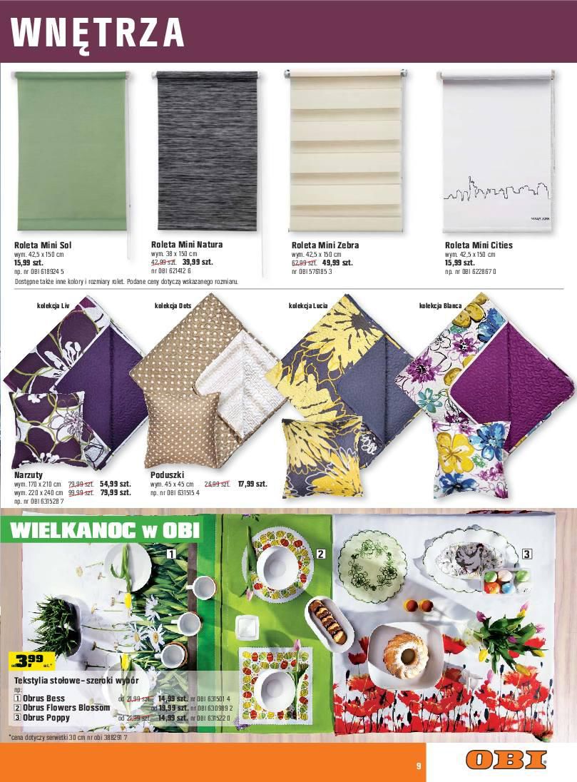 Gazetka promocyjna OBI str. 9