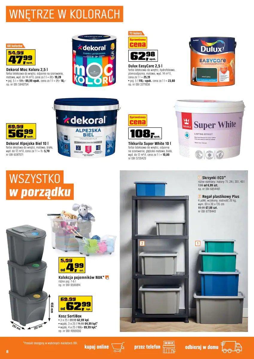 Gazetka promocyjna OBI str. 8