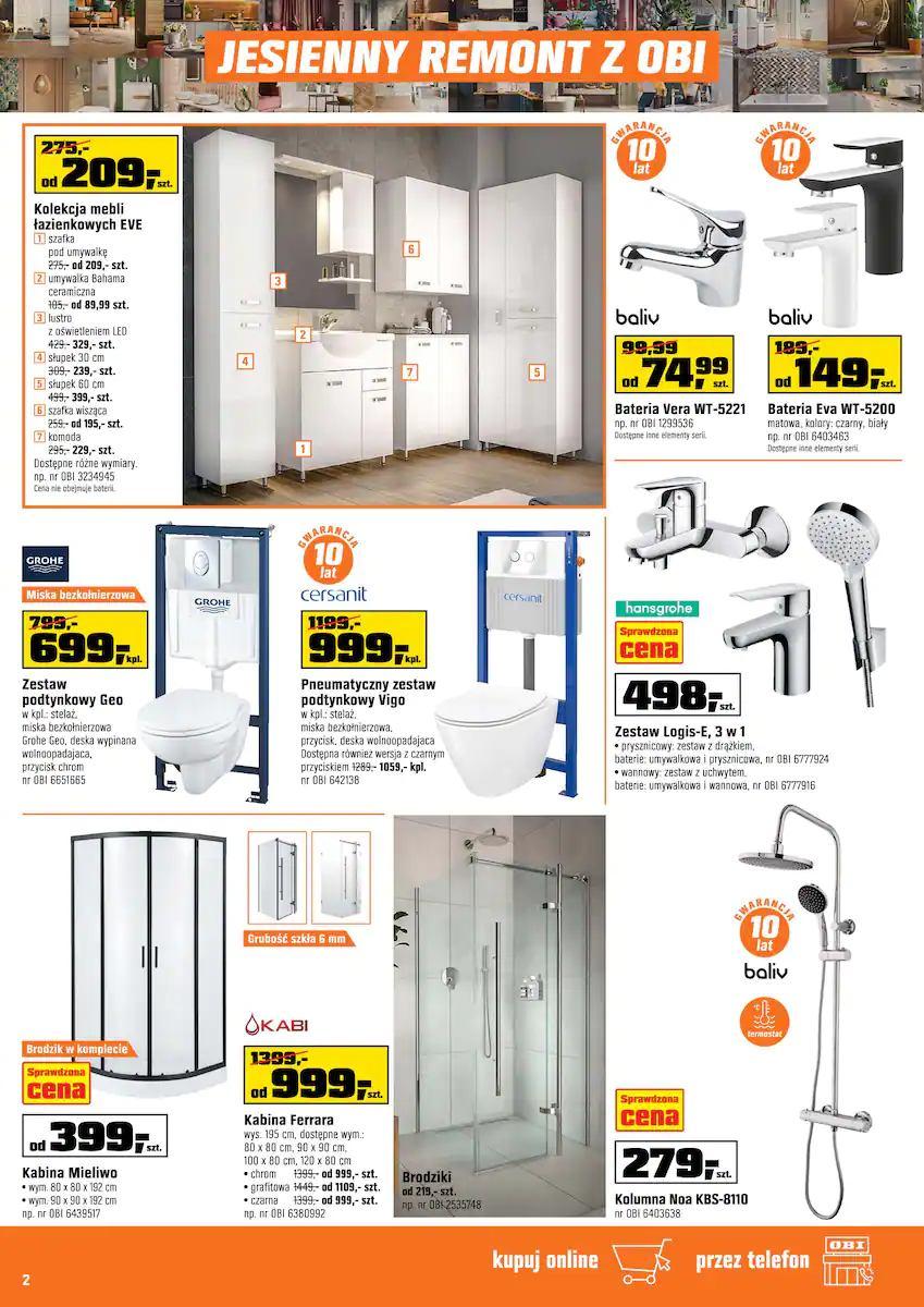 Gazetka promocyjna OBI str. 2