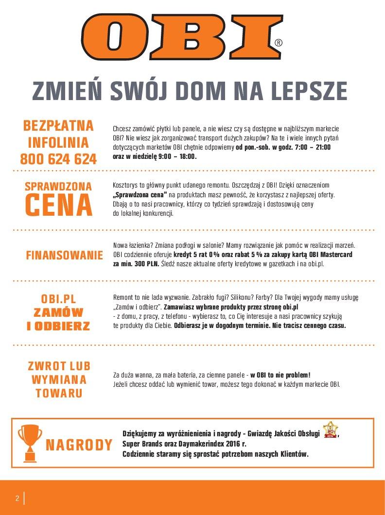 Gazetka promocyjna OBI str. 2