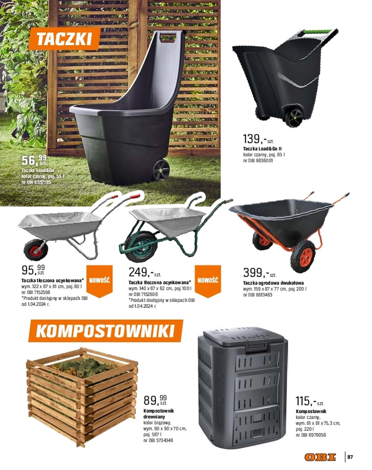 Gazetka promocyjna OBI str. 87