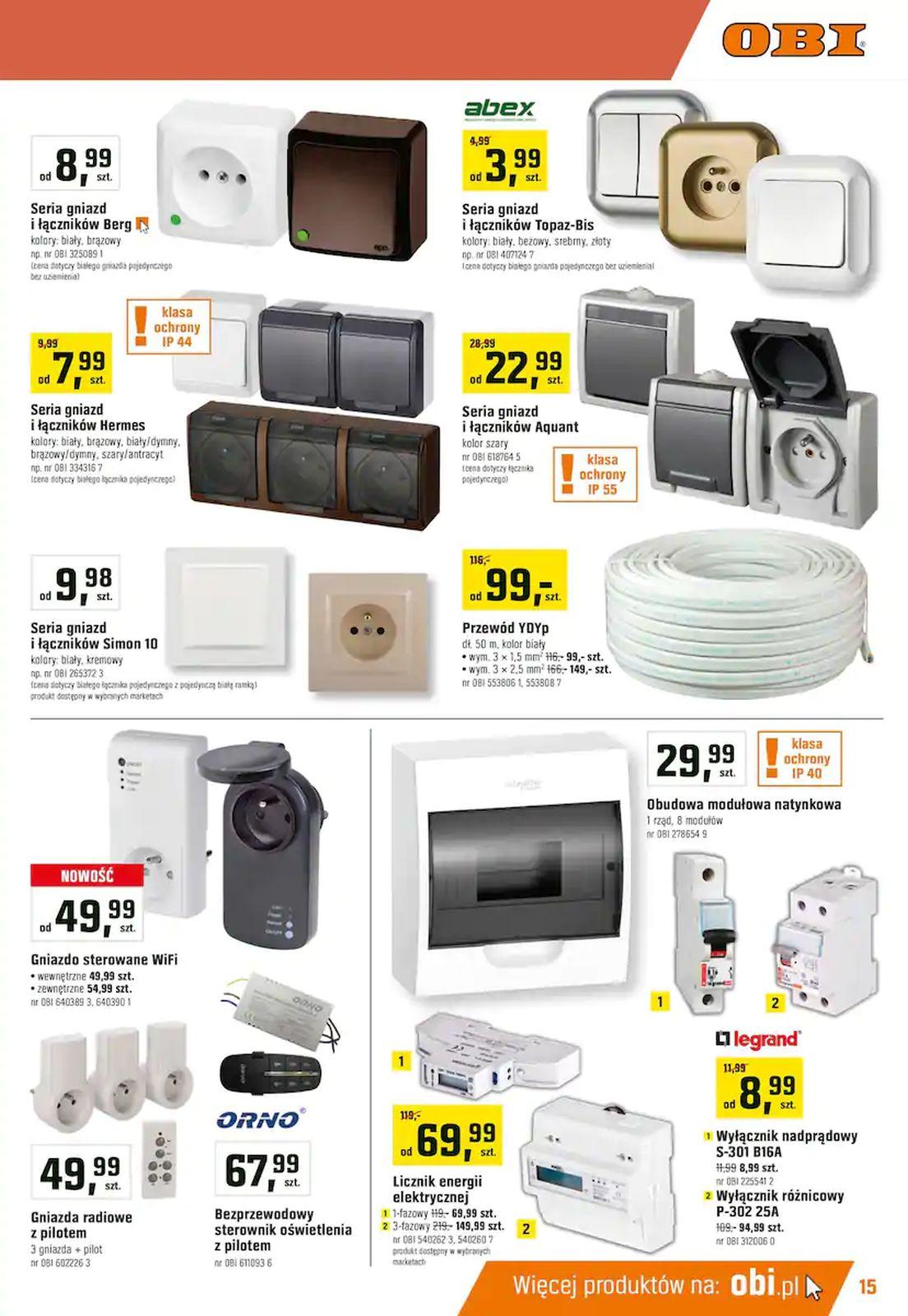 Gazetka promocyjna OBI str. 15