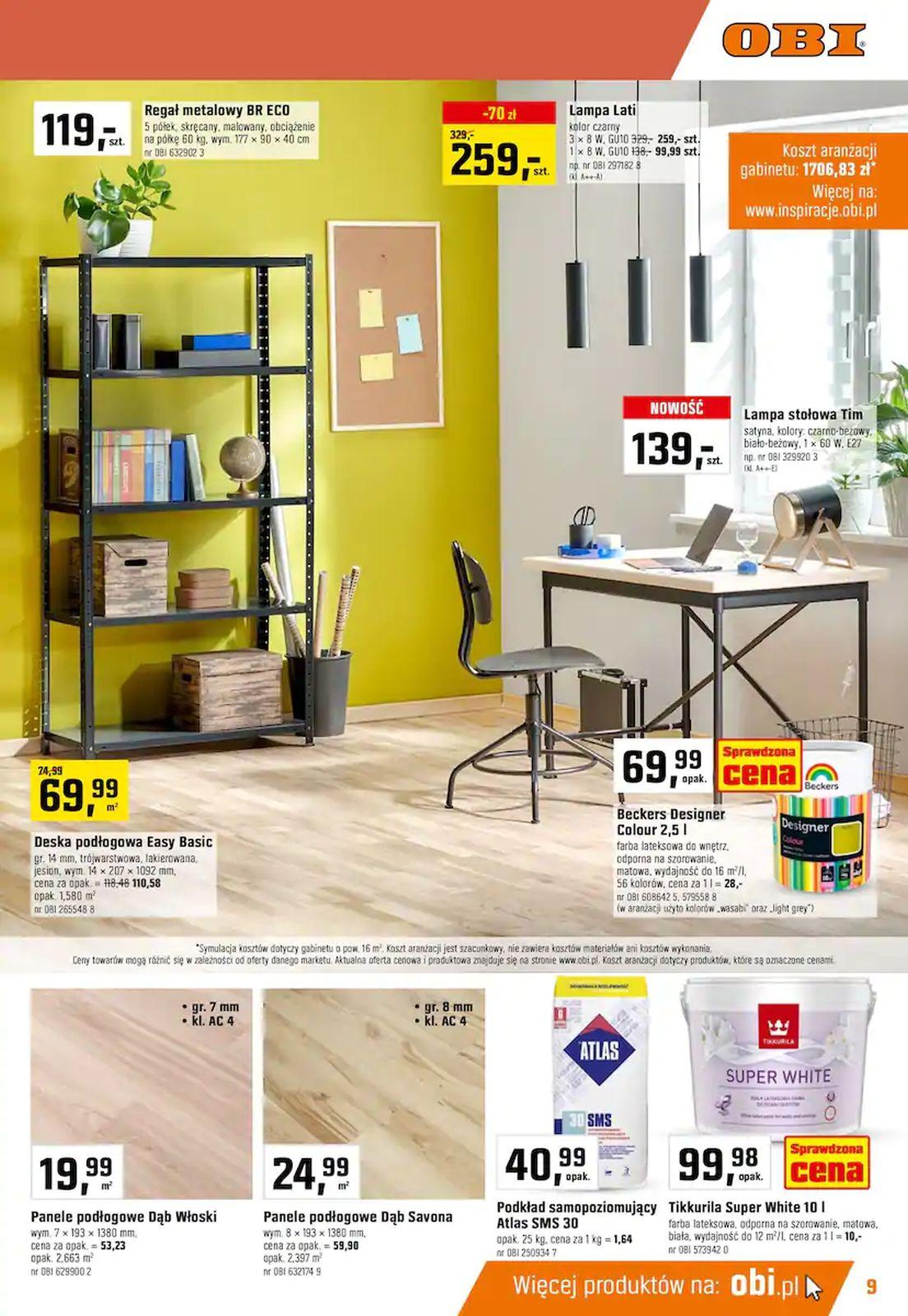 Gazetka promocyjna OBI str. 9