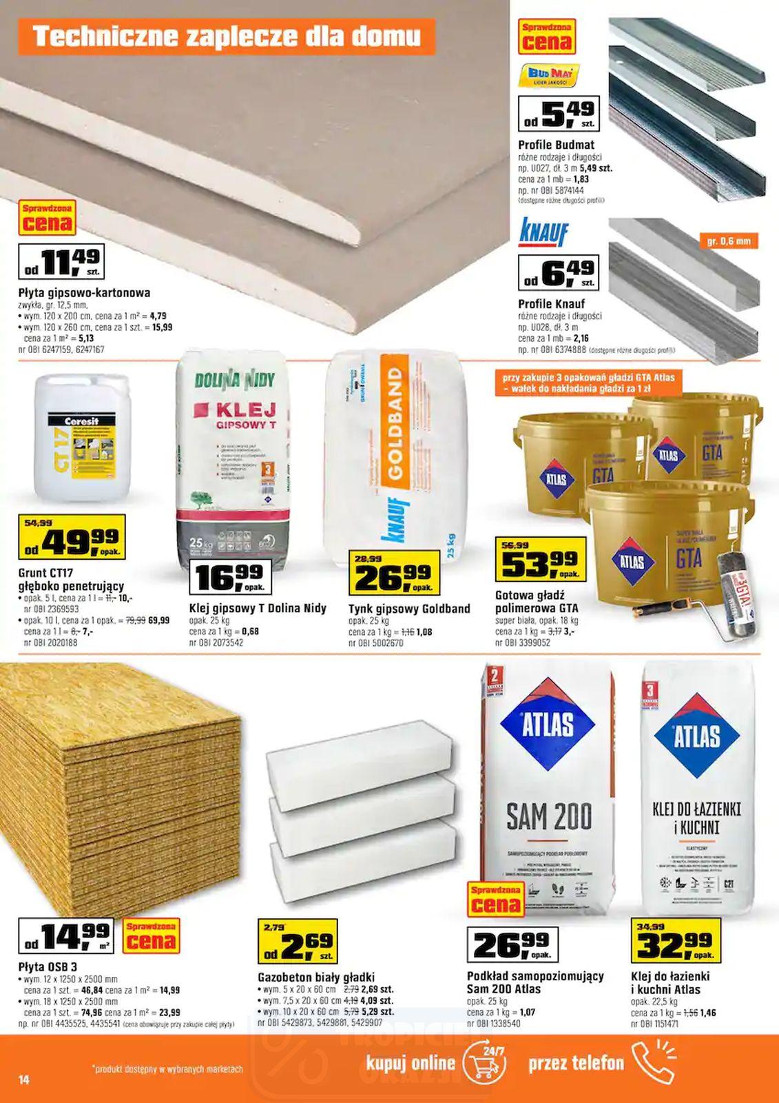 Gazetka promocyjna OBI str. 14