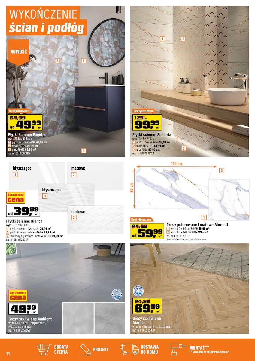 Gazetka promocyjna OBI str. 14