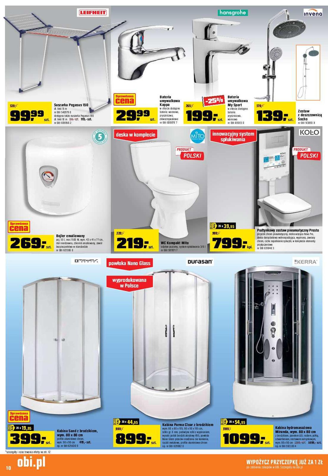 Gazetka promocyjna OBI str. 10
