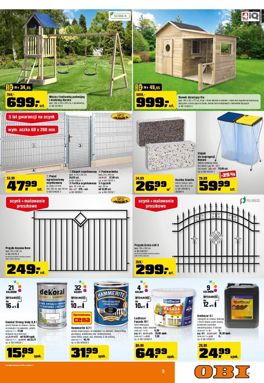 Gazetka promocyjna OBI str. 5