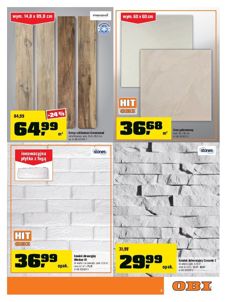 Gazetka promocyjna OBI str. 5