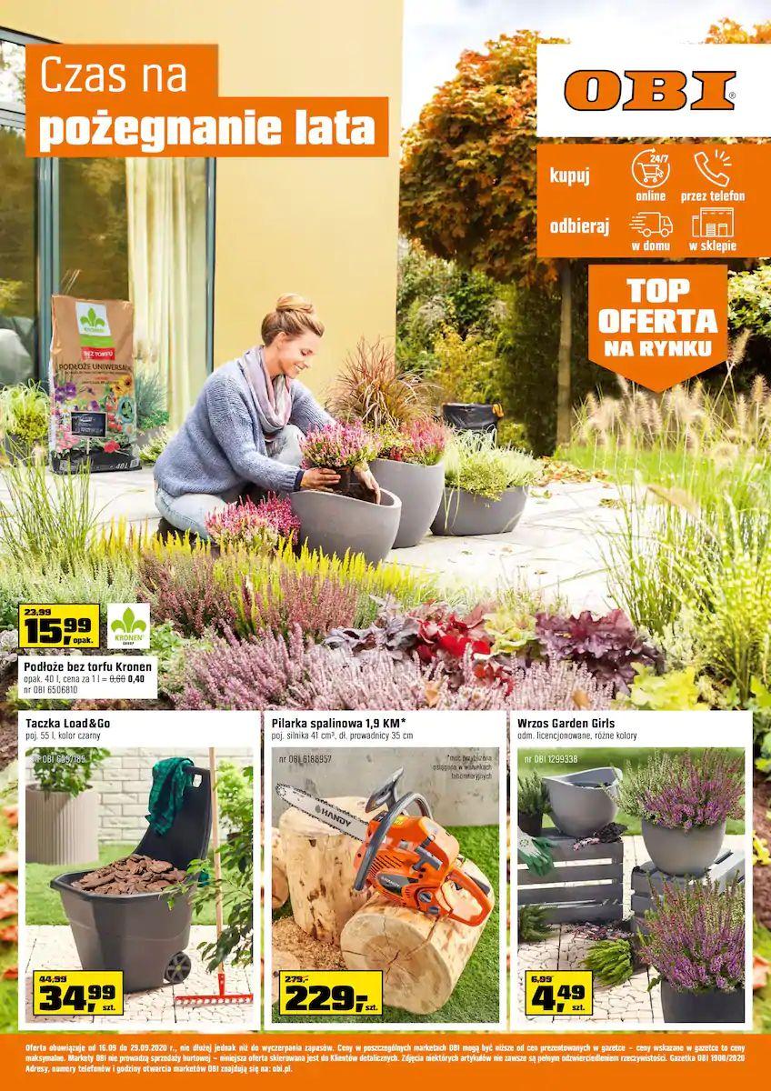 Gazetka promocyjna OBI str. 1