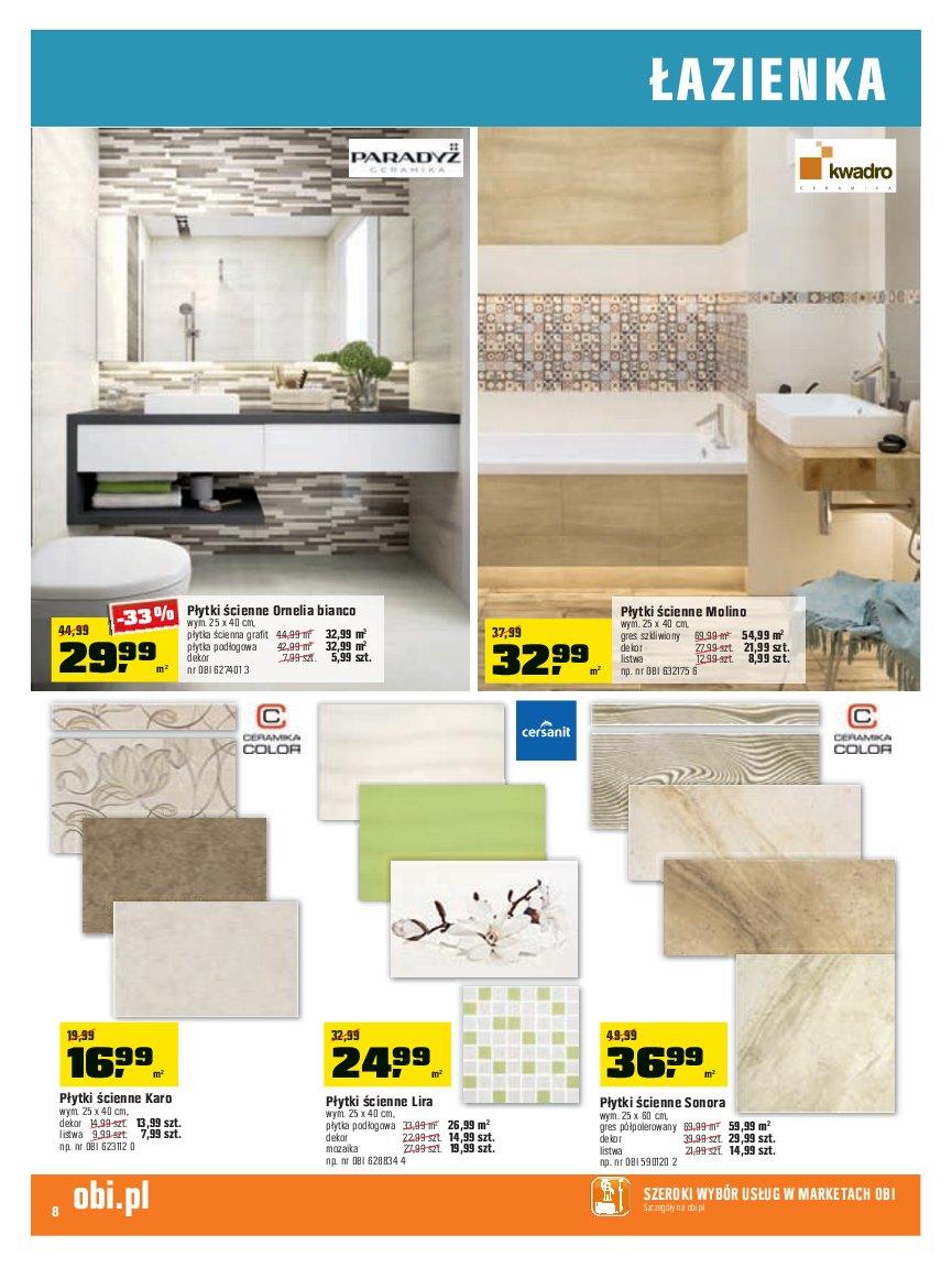 Gazetka promocyjna OBI str. 8