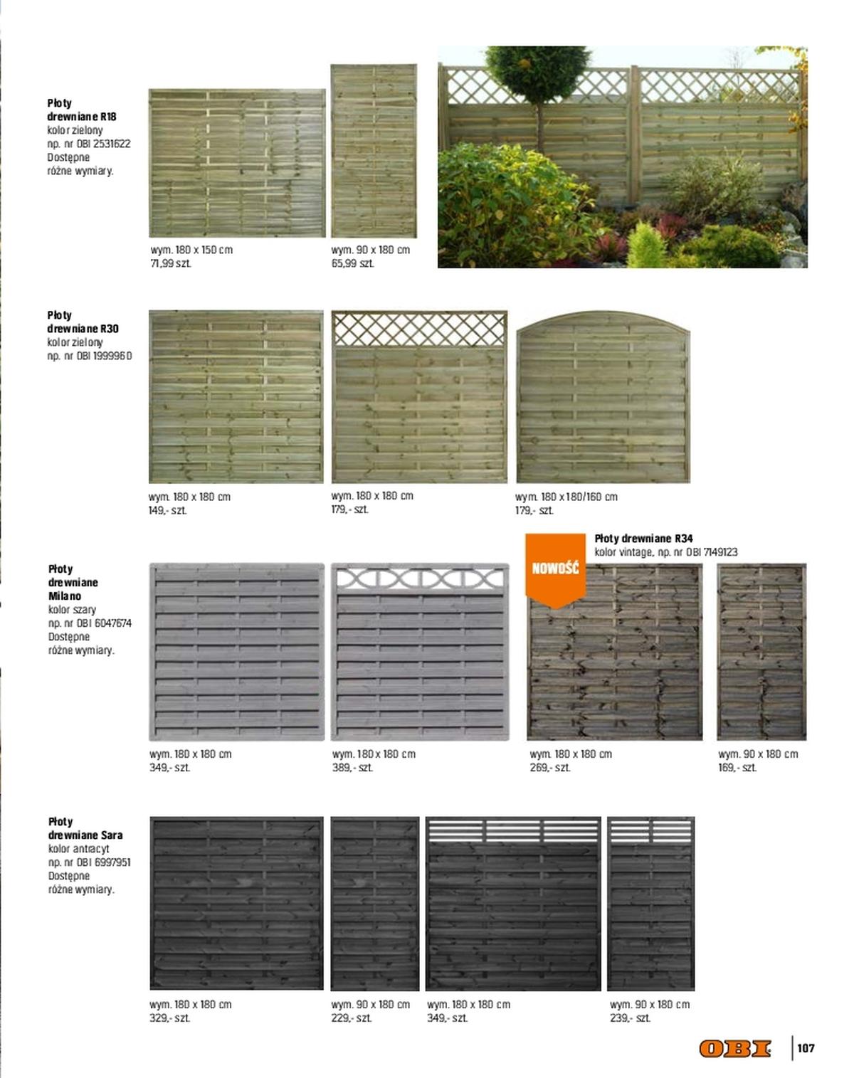 Gazetka promocyjna OBI str. 107