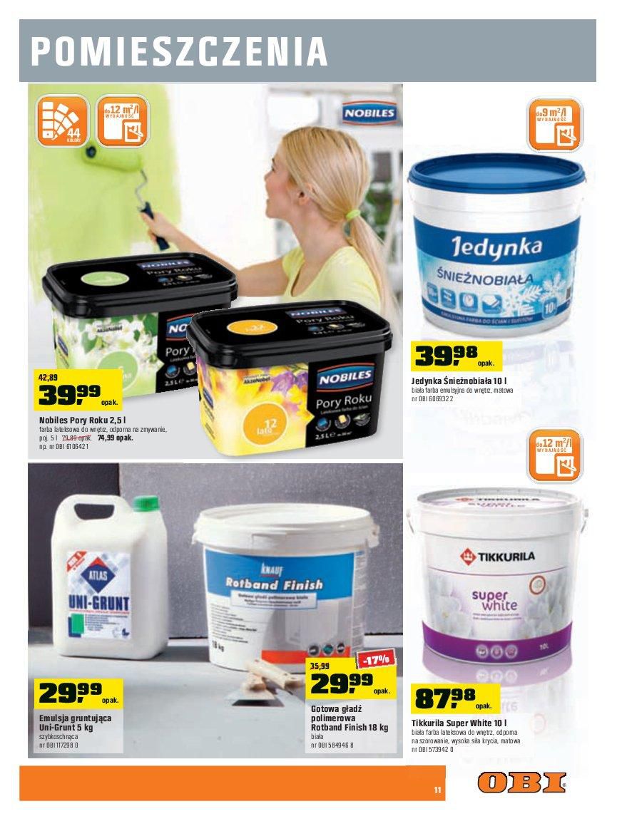 Gazetka promocyjna OBI str. 11