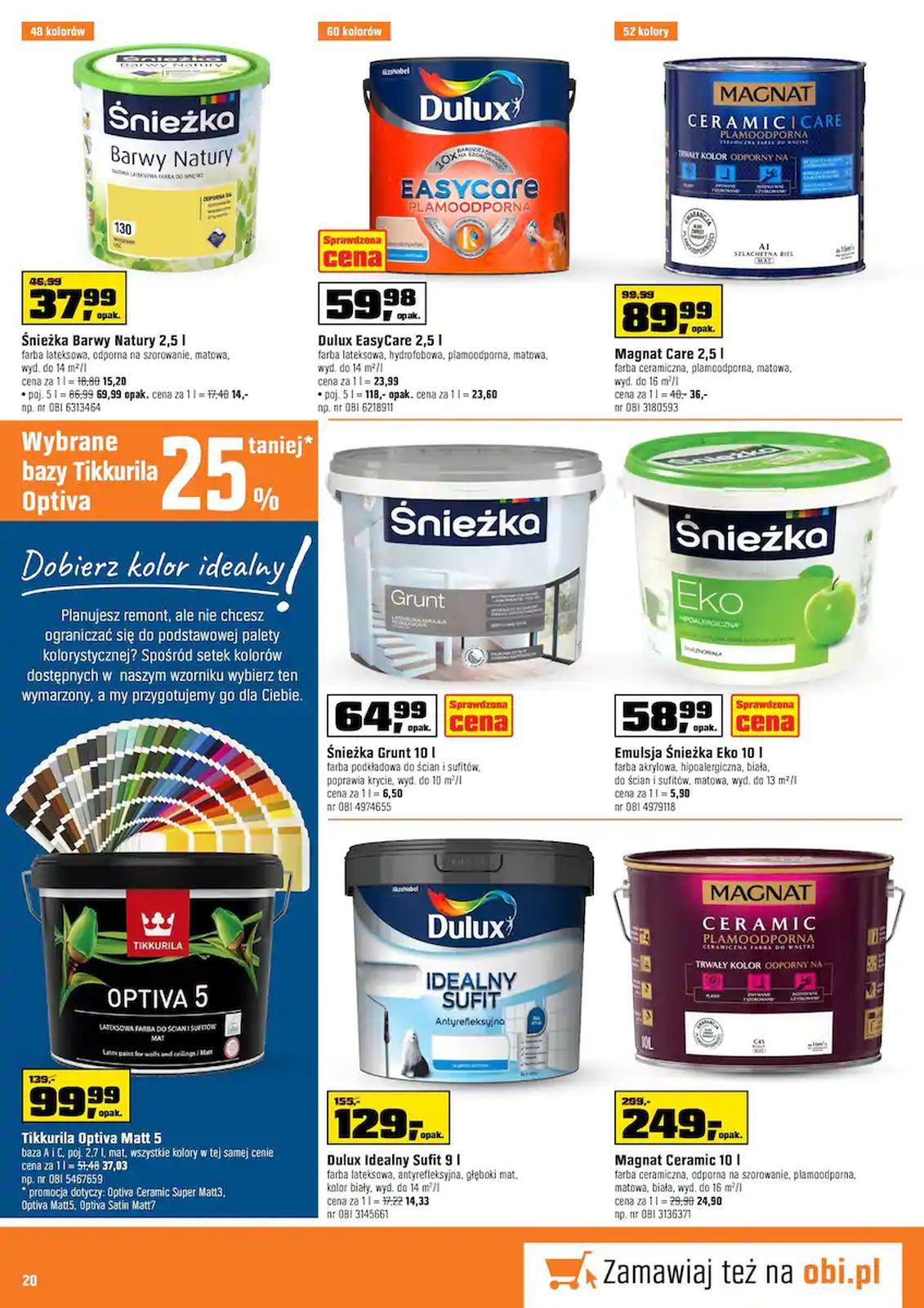 Gazetka promocyjna OBI str. 20