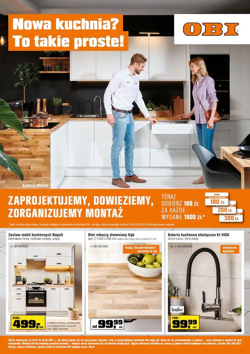 Gazetka promocyjna OBI str. 1