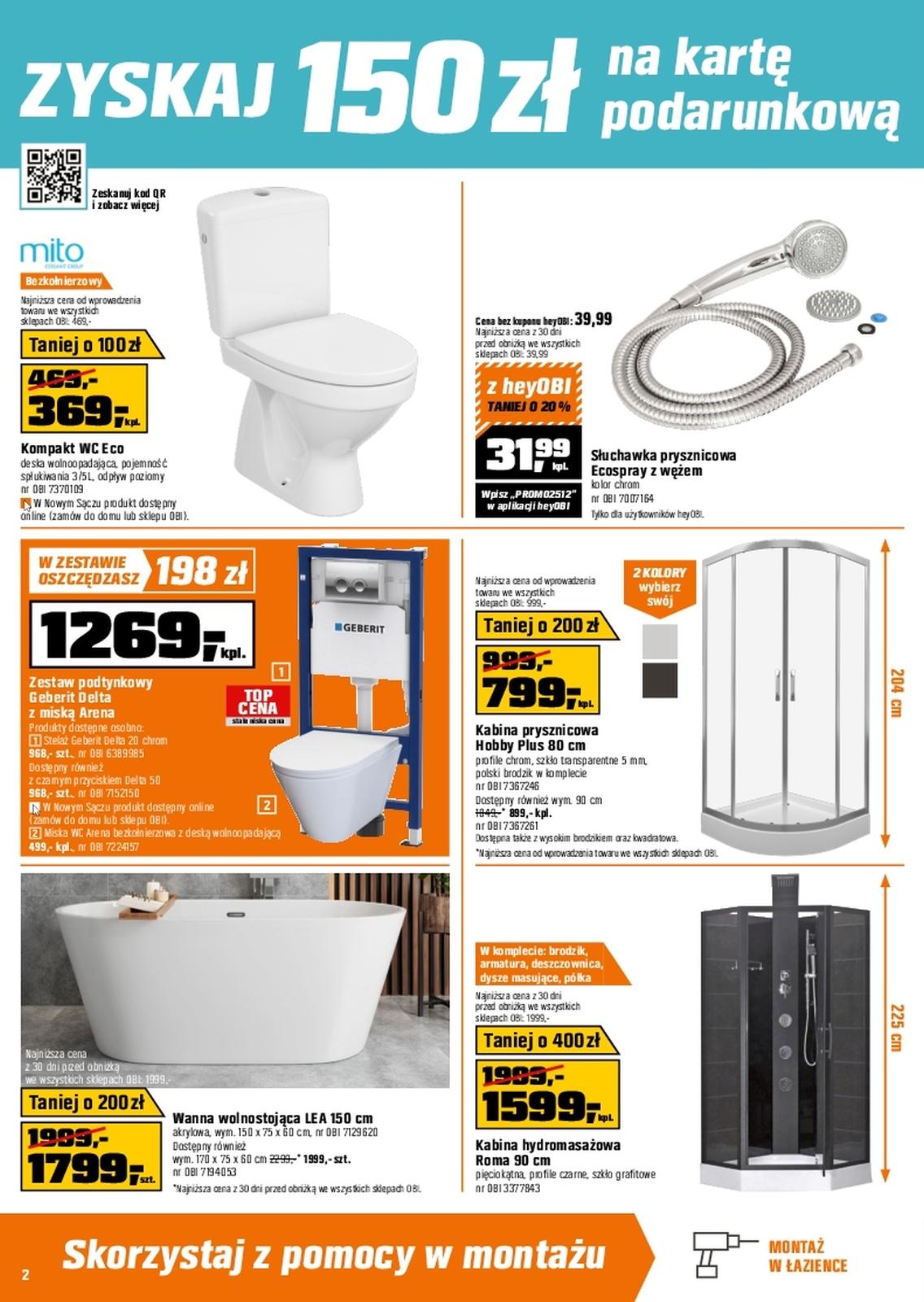 Gazetka promocyjna OBI str. 2