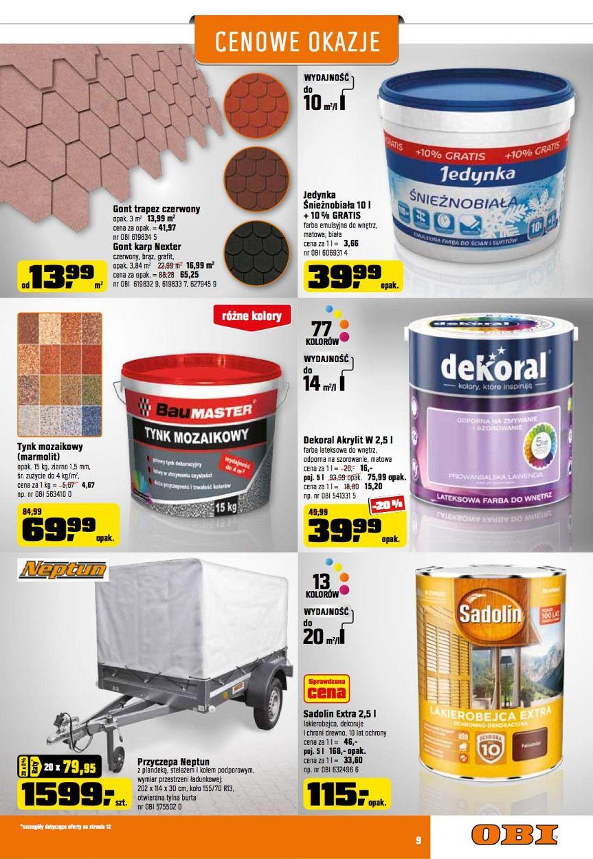 Gazetka promocyjna OBI str. 9