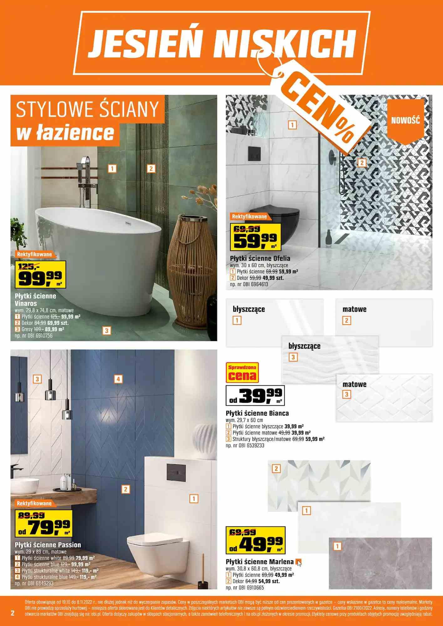 Gazetka promocyjna OBI str. 2