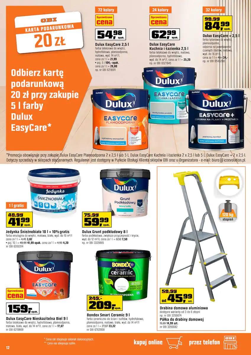 Gazetka promocyjna OBI str. 12