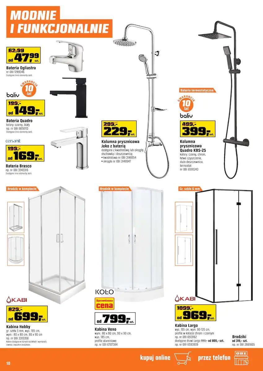 Gazetka promocyjna OBI str. 10
