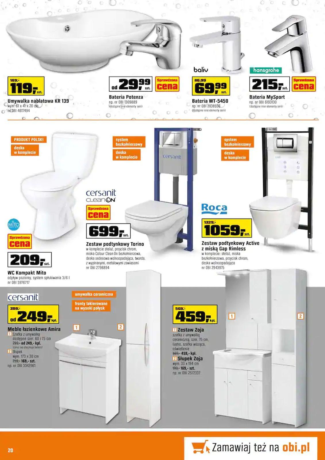 Gazetka promocyjna OBI str. 20