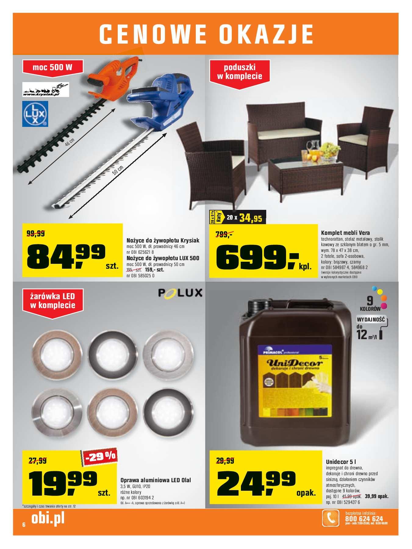 Gazetka promocyjna OBI str. 6