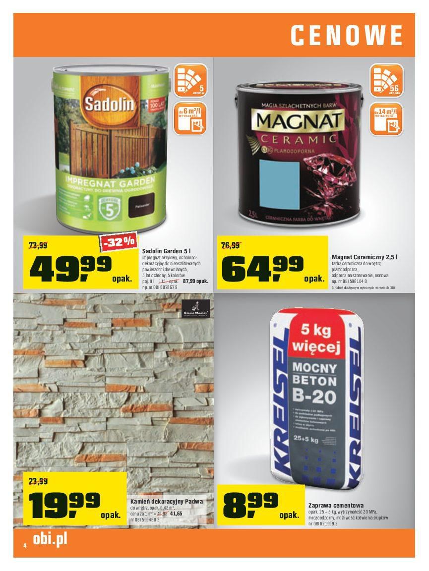 Gazetka promocyjna OBI str. 4