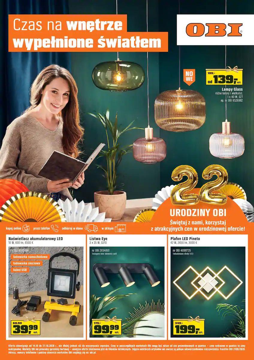 Gazetka promocyjna OBI str. 1