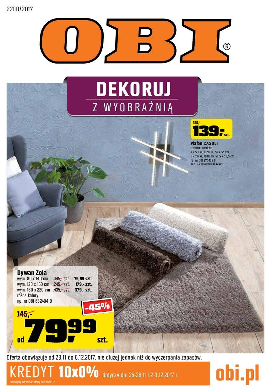 Gazetka promocyjna OBI str. 1