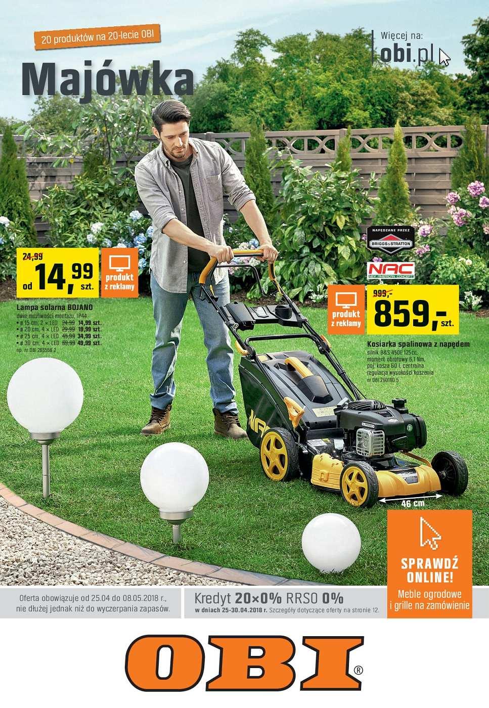Gazetka promocyjna OBI str. 1
