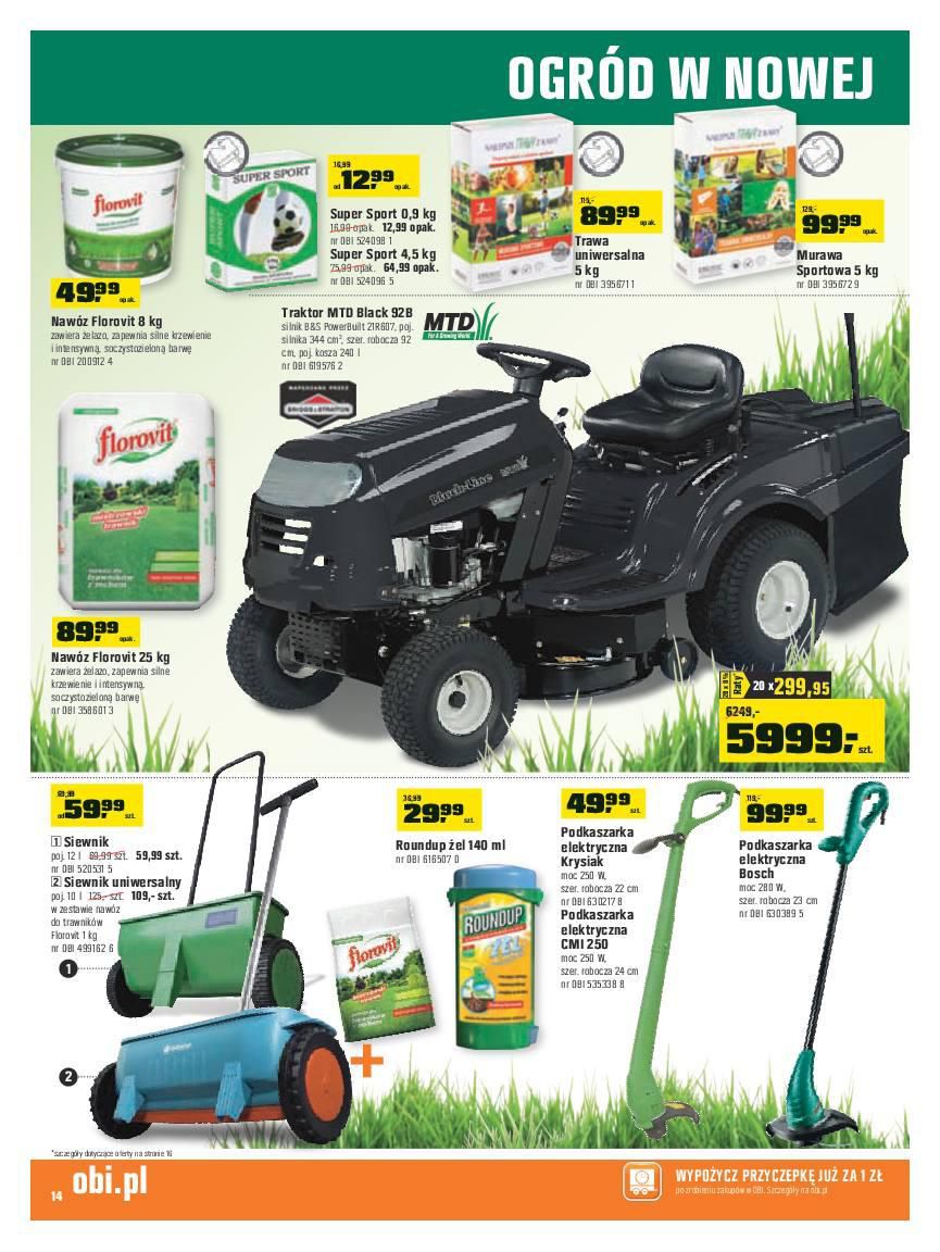 Gazetka promocyjna OBI str. 14