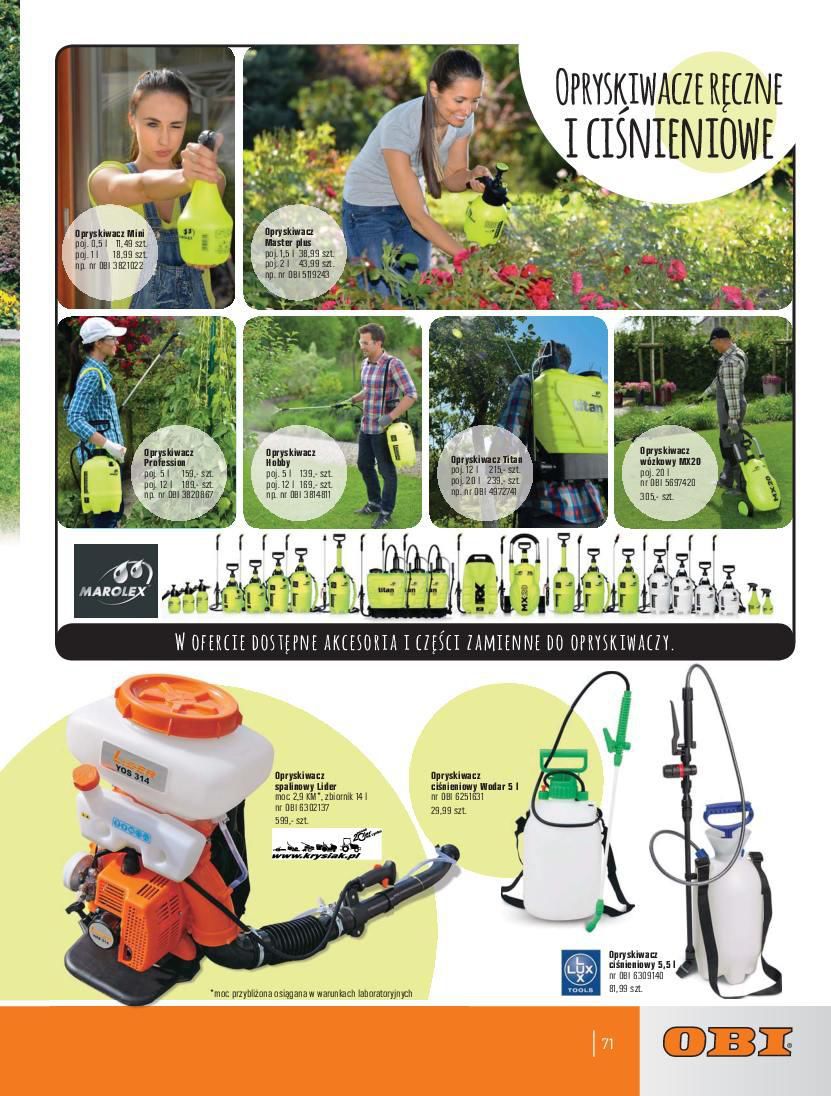 Gazetka promocyjna OBI str. 71