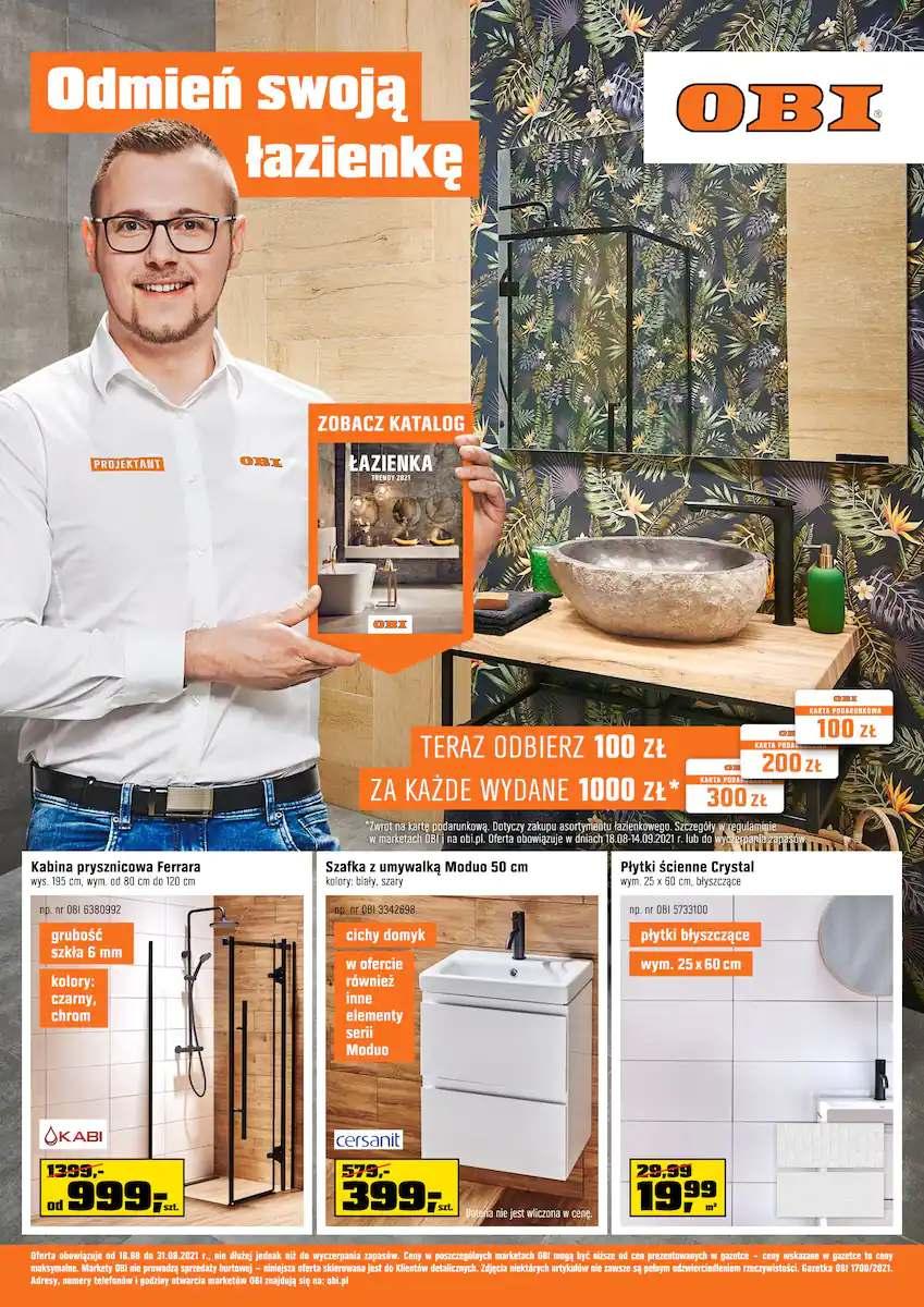 Gazetka promocyjna OBI str. 1