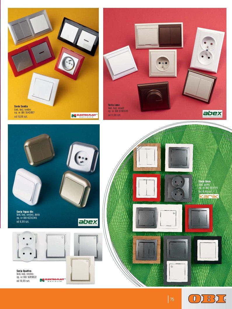 Gazetka promocyjna OBI str. 75