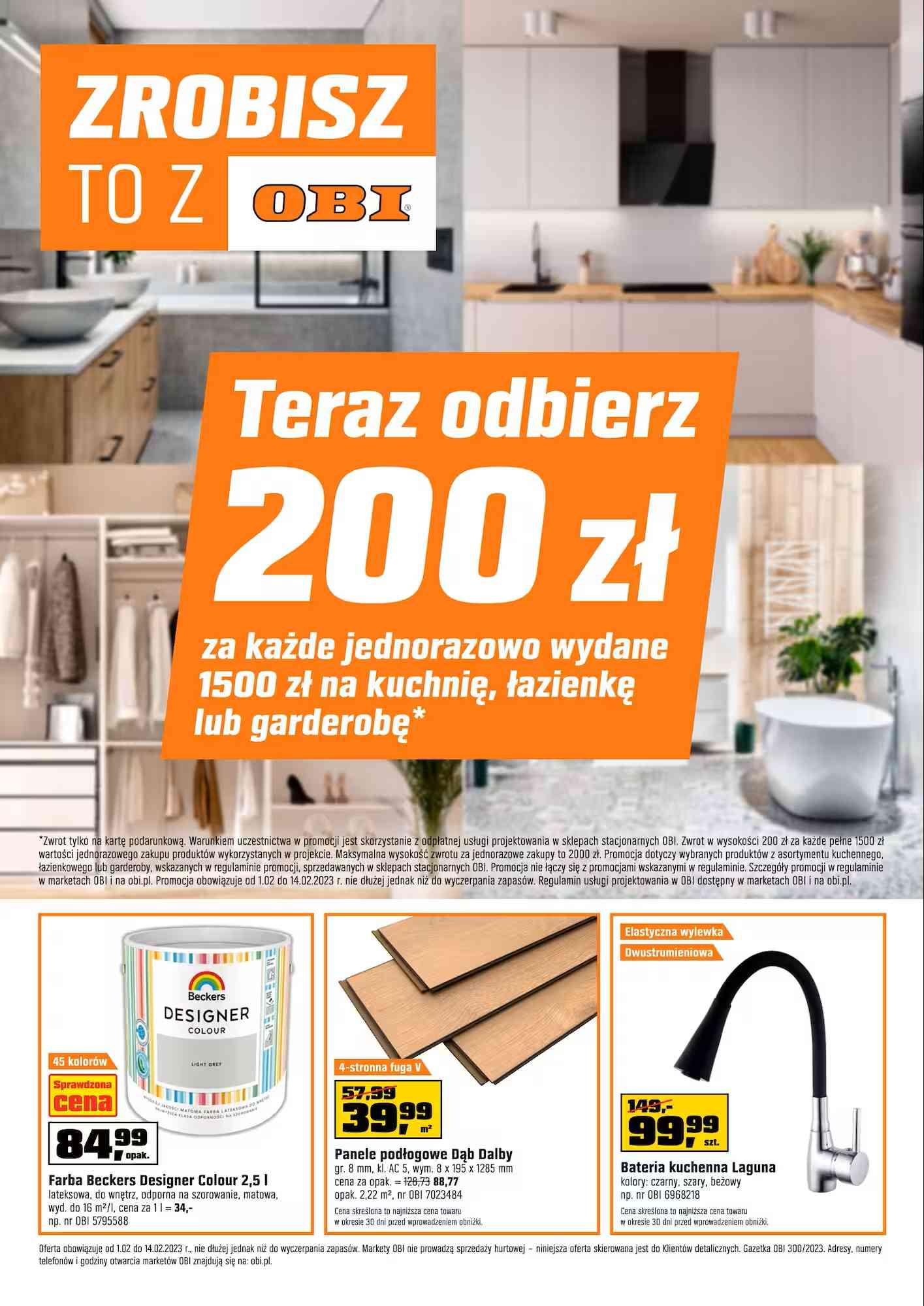 Gazetka promocyjna OBI str. 1