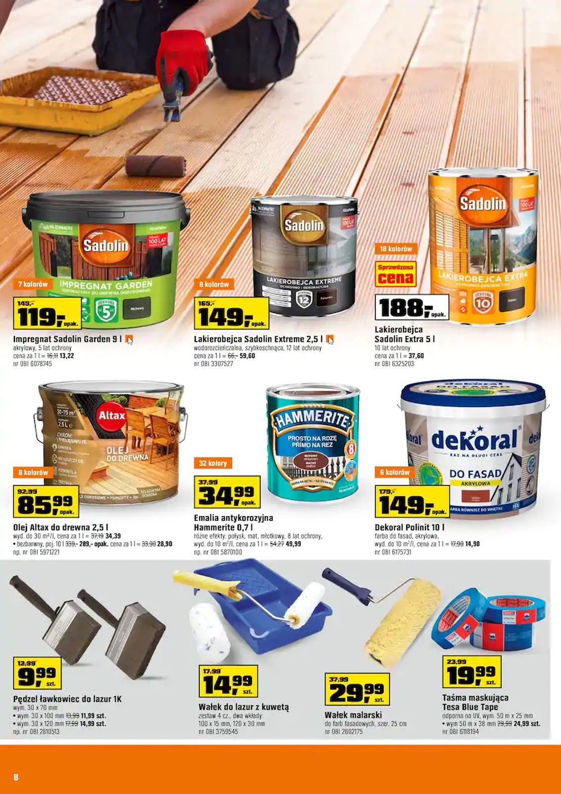 Gazetka promocyjna OBI str. 8