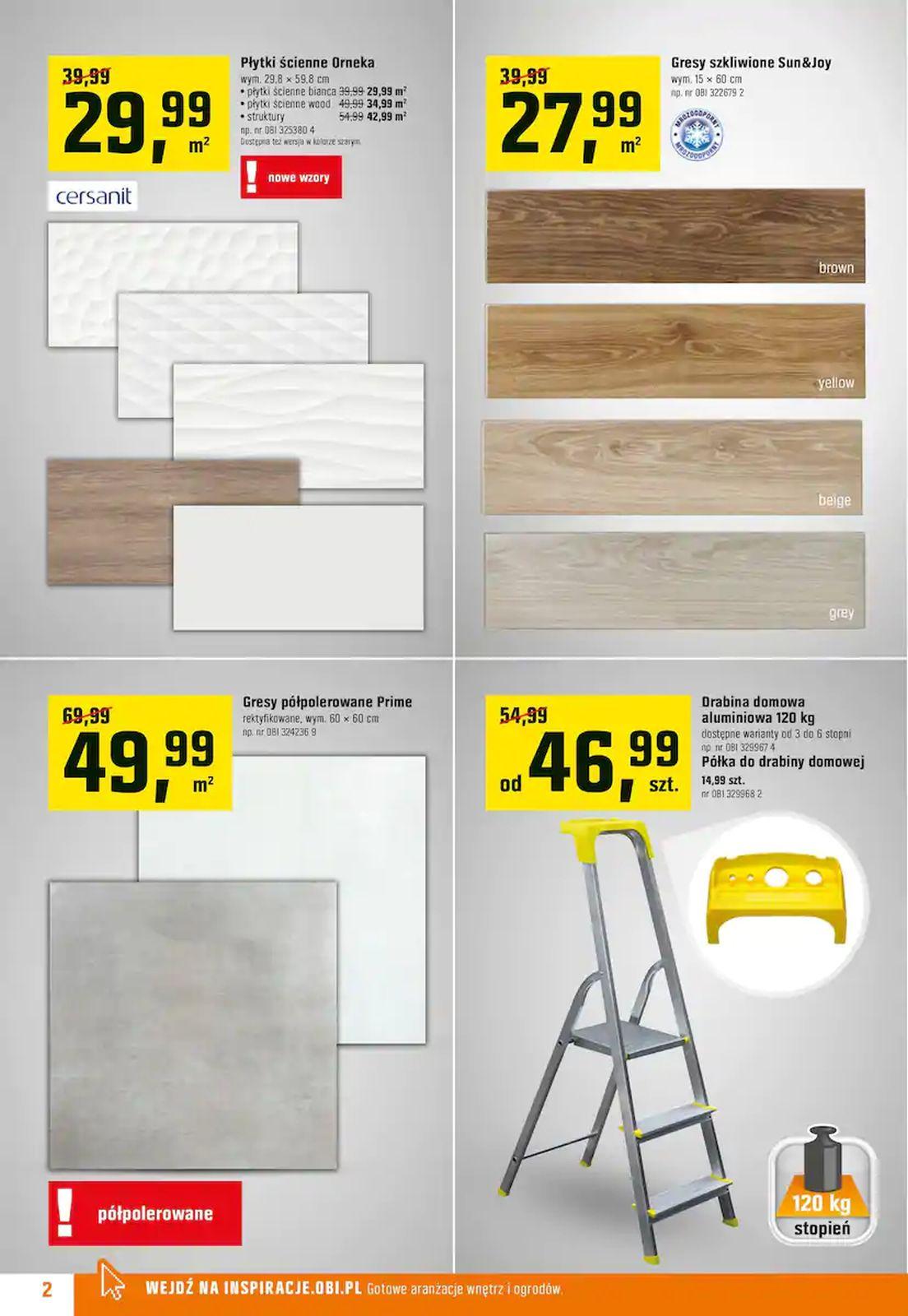 Gazetka promocyjna OBI str. 2