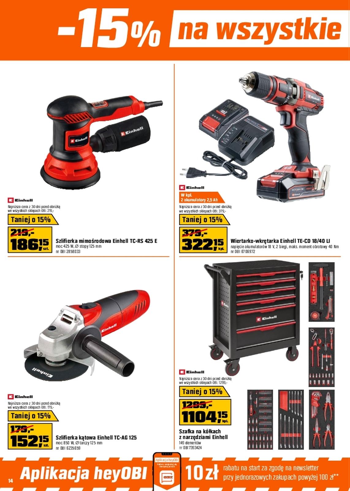 Gazetka promocyjna OBI str. 14