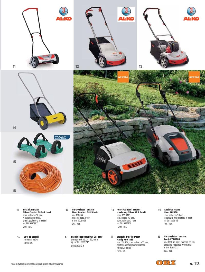 Gazetka promocyjna OBI str. 113