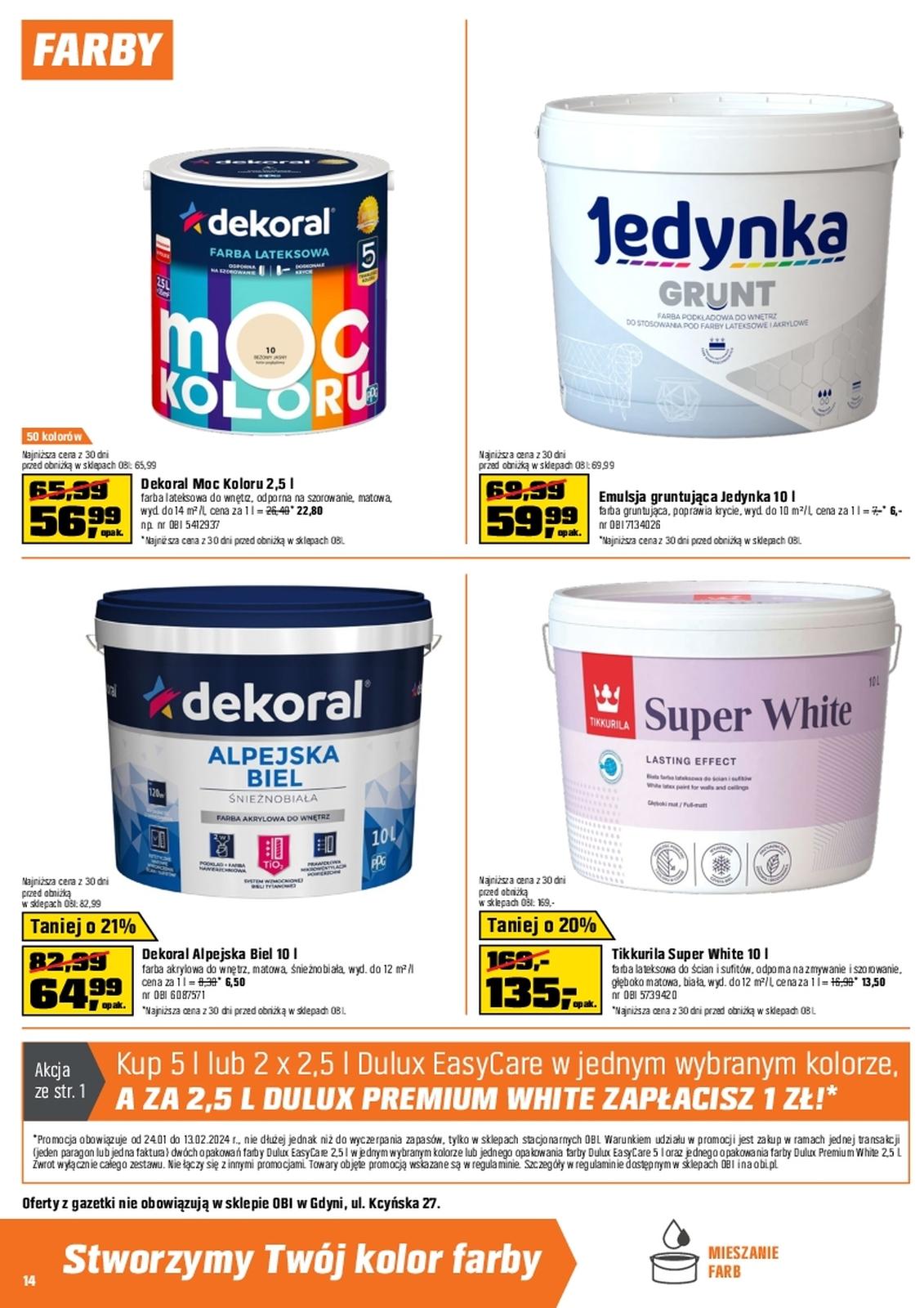 Gazetka promocyjna OBI str. 14