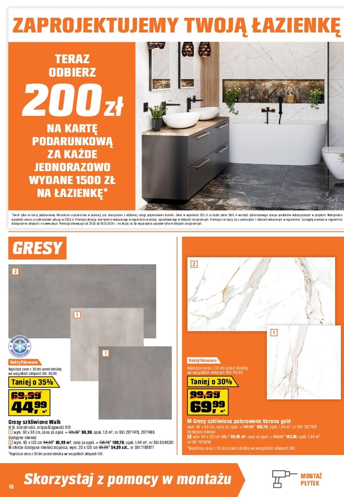 Gazetka promocyjna OBI str. 10