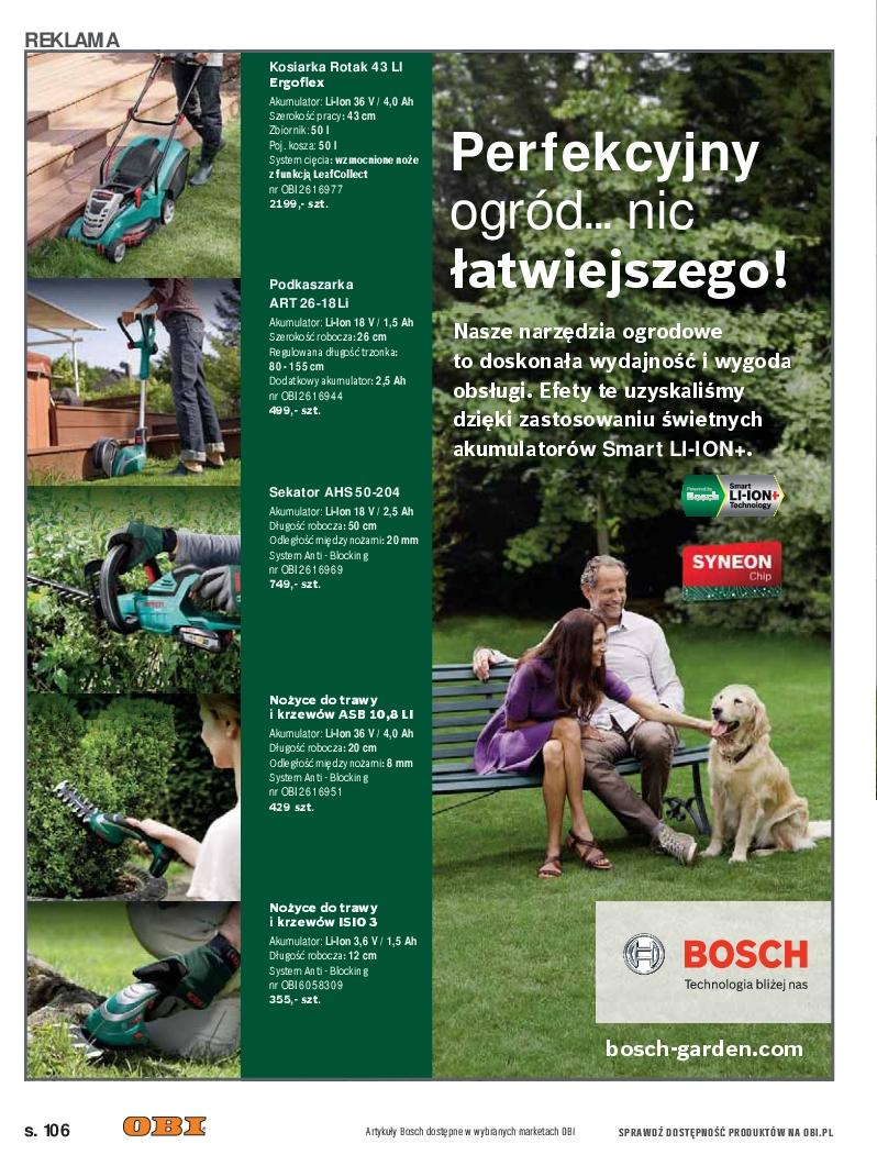 Gazetka promocyjna OBI str. 106