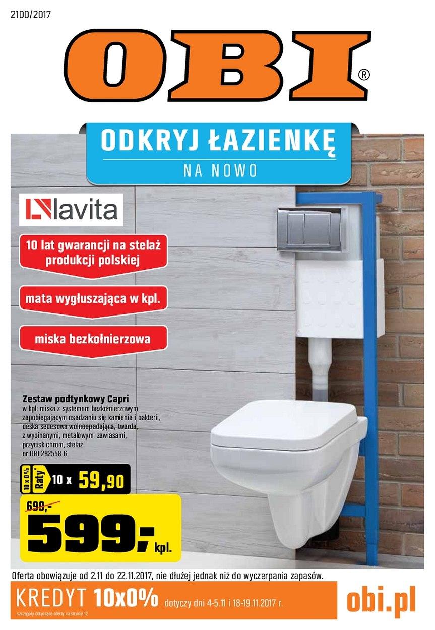 Gazetka promocyjna OBI str. 1
