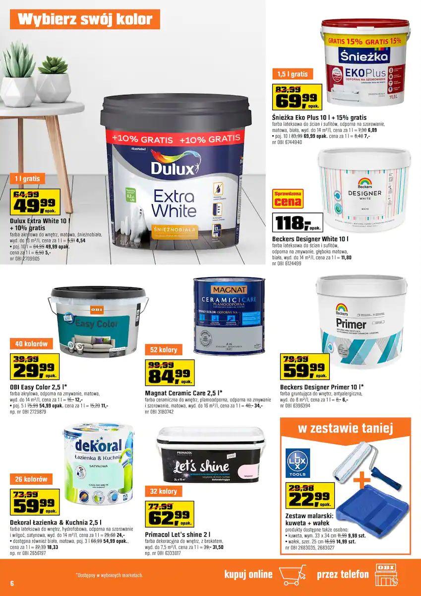 Gazetka promocyjna OBI str. 6
