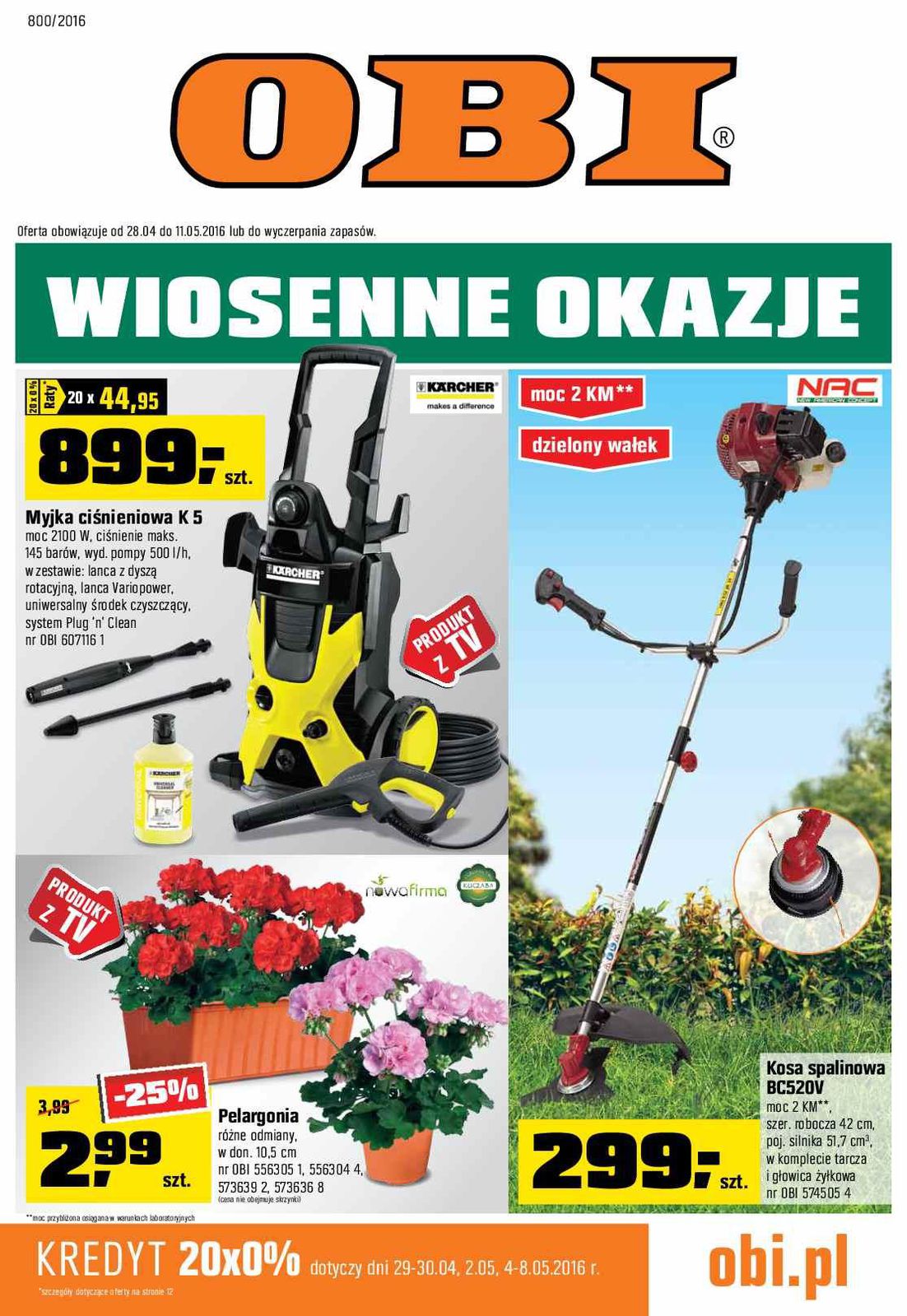 Gazetka promocyjna OBI str. 1