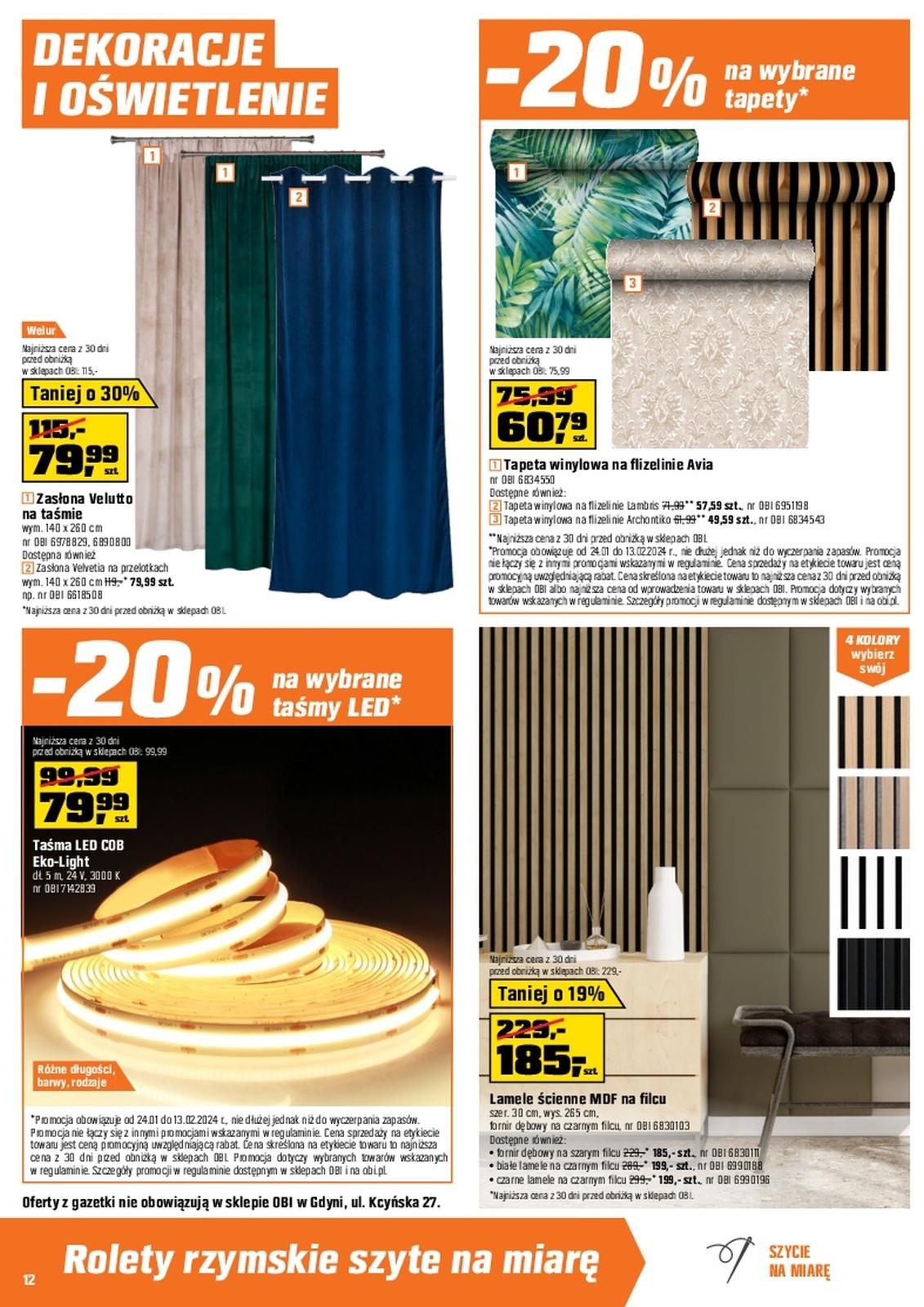 Gazetka promocyjna OBI str. 12