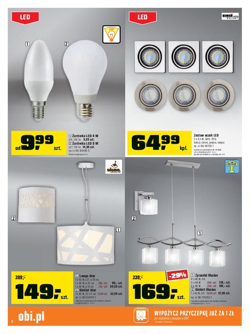 Gazetka promocyjna OBI str. 2