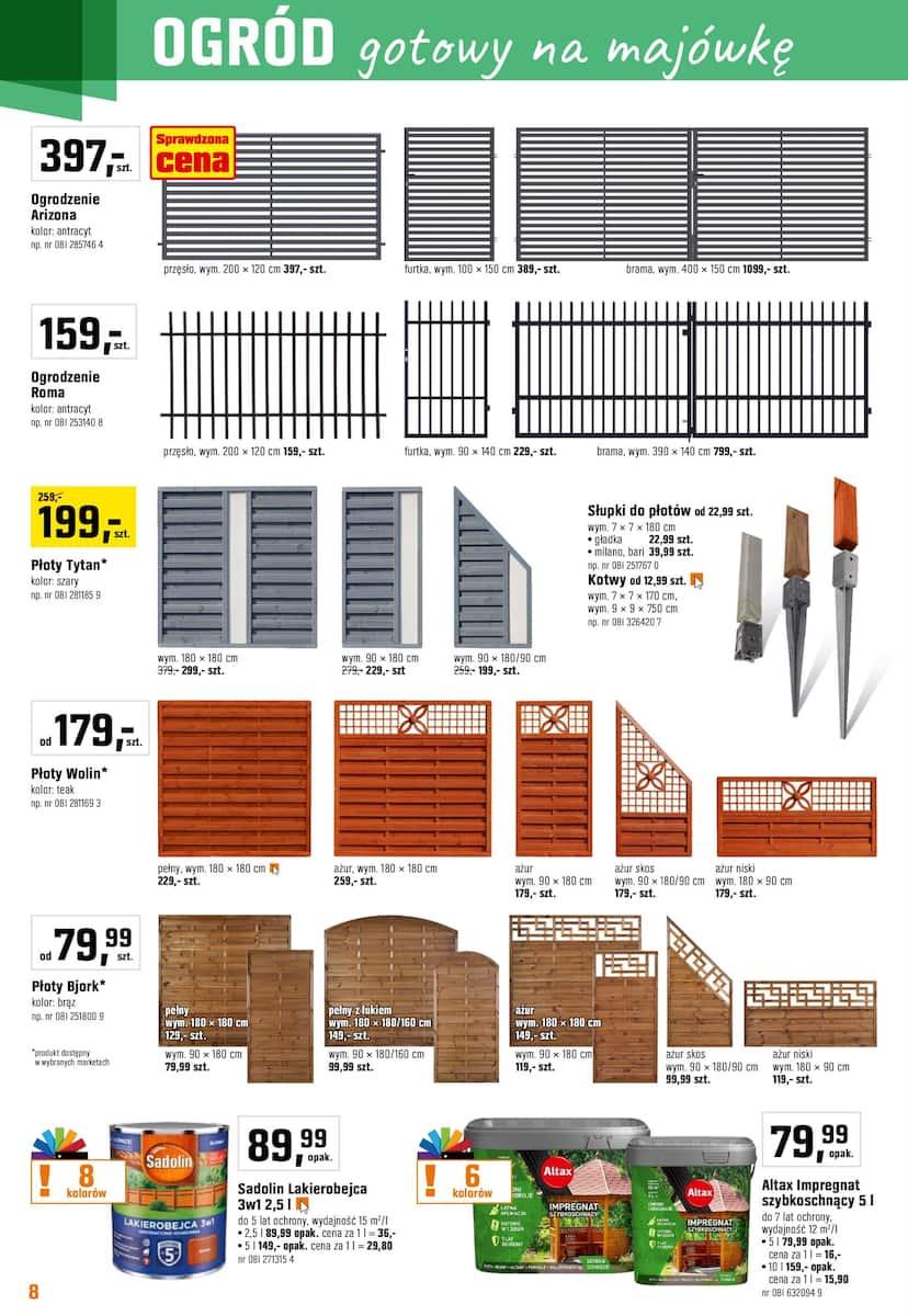 Gazetka promocyjna OBI str. 8