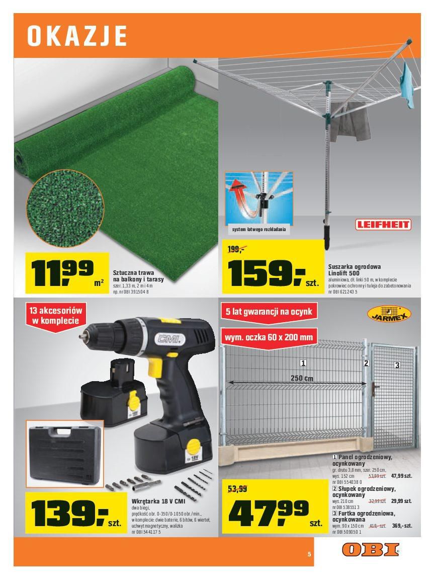 Gazetka promocyjna OBI str. 5