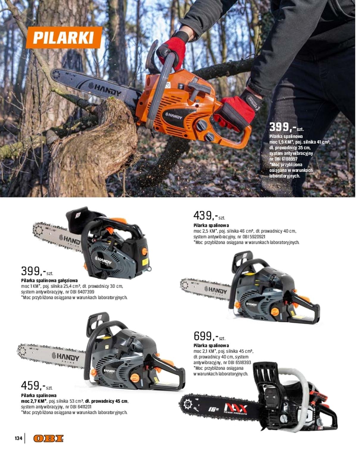 Gazetka promocyjna OBI str. 134