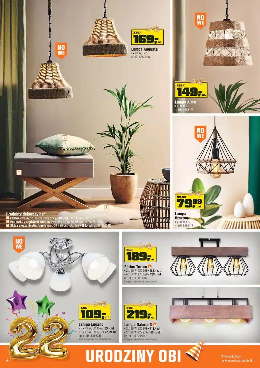Gazetka promocyjna OBI str. 4
